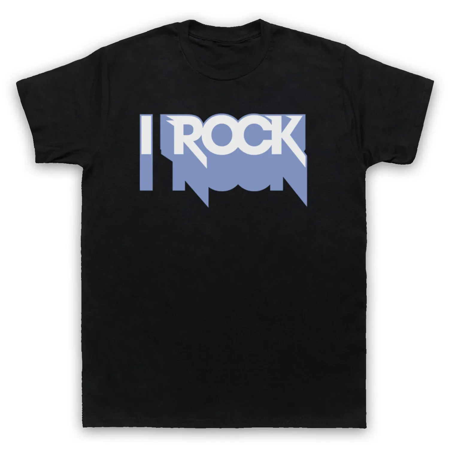 

МУЖСКАЯ И ЖЕНСКАЯ ФУТБОЛКА I ROCK HIPSTER RETRO SOGAN FUNNY COOL ROCKER