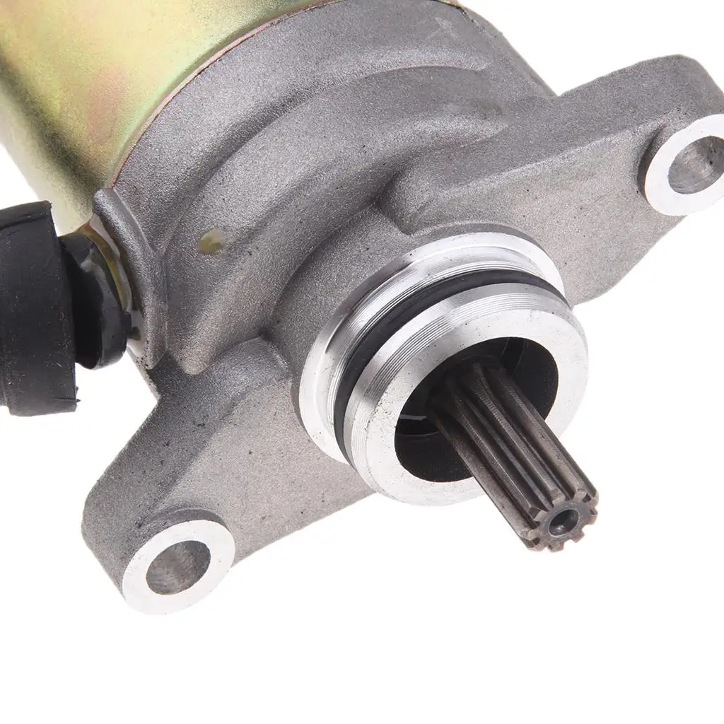 

Starter Motor Kit High Quality Iron 9T Spline Starter for 2 Stroke 1E40QMB Jog50 Moped Scooter
