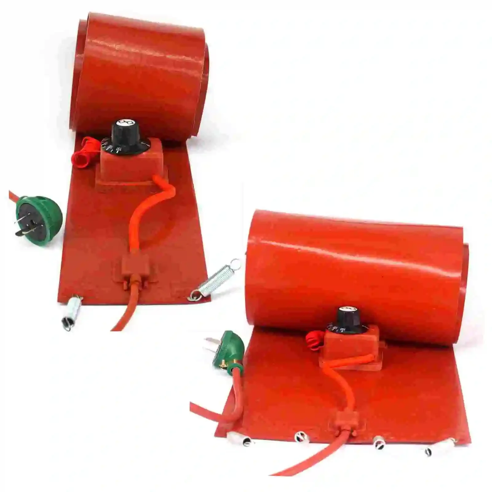 20L-200 L(4.4-55 Gallon) 110V/220V Flexible Silicon Band Drum Heater Blanket Oil Biodiesel  Barrel Electrical Wires