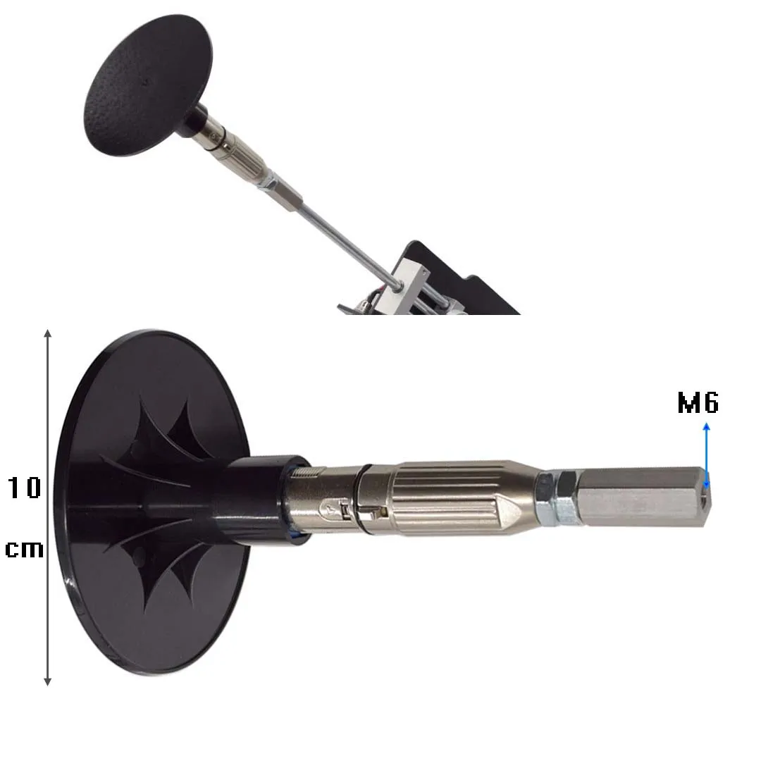Suporte de ventosa e acessórios de conector pneumático