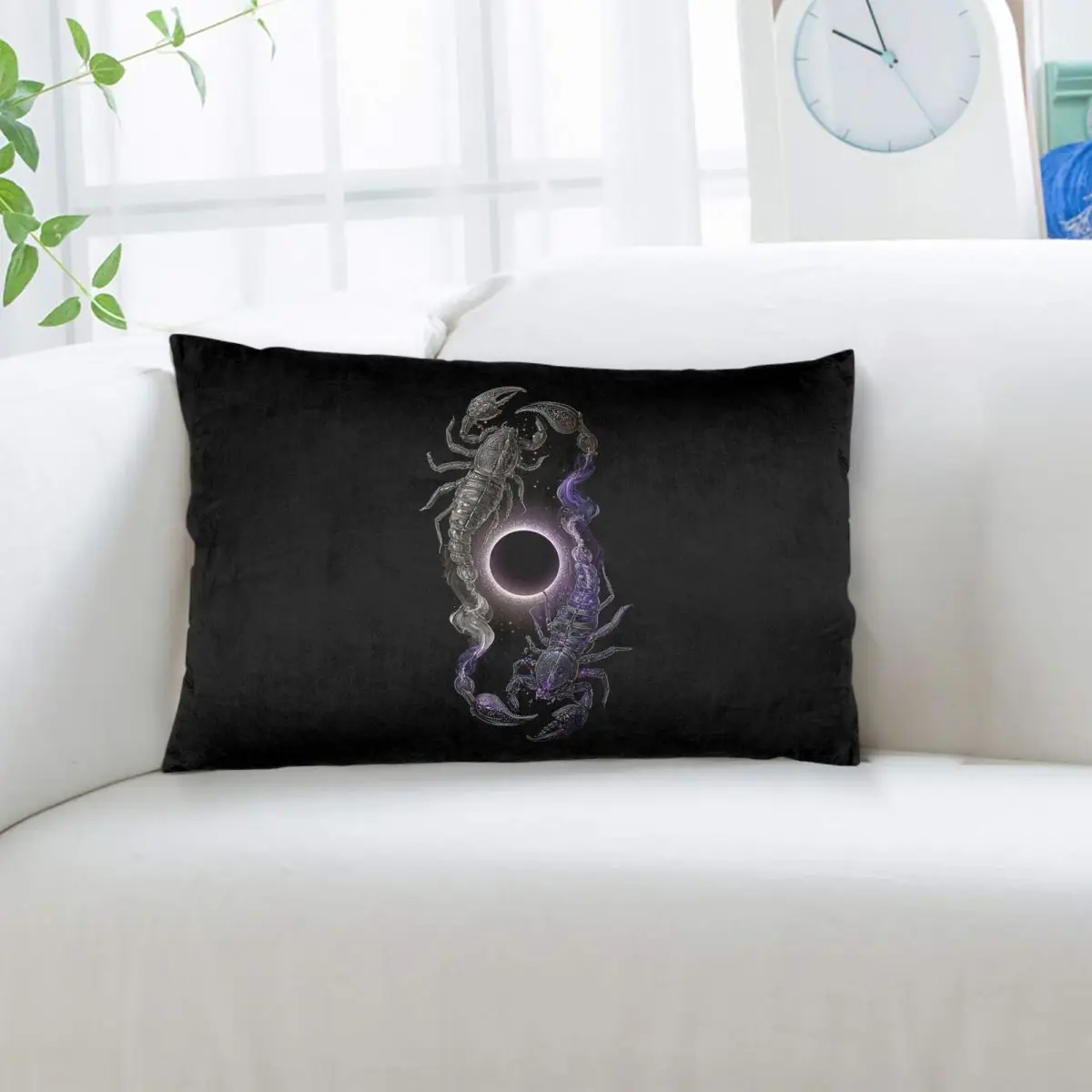 Scorpio Zodiac Rectangle Pillowcase Cushion Cover Decor Bedroom Bed Home Comfort Throw Pillow