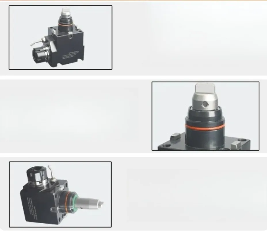 Turn-milling Compound Power Head Universal BMT40/45/55 /65 Fixed Tool Holder 90 Degree 12 Station Power Tool Holder