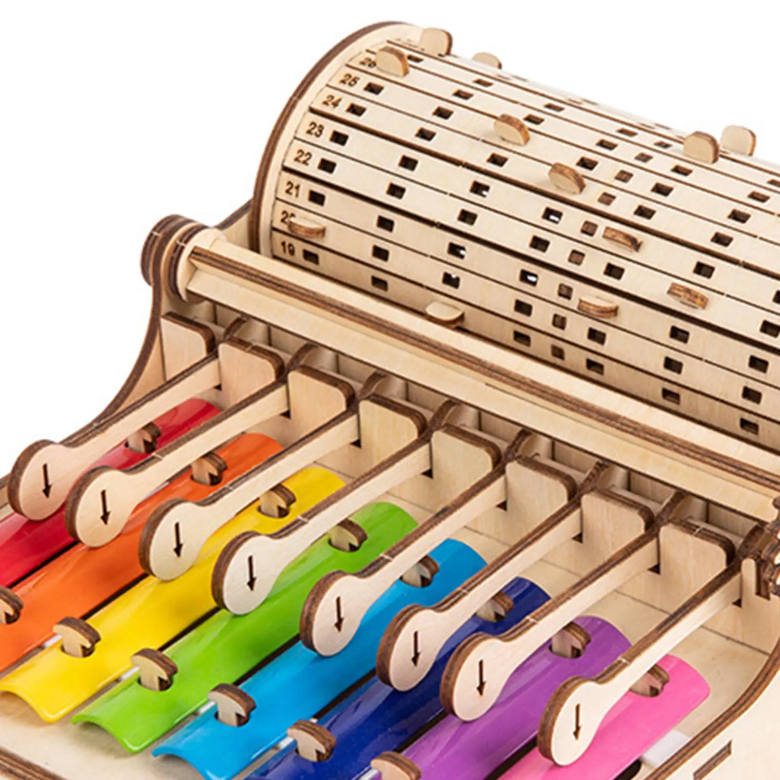 Diy Piano Kit Instrument Speelgoed Houten Puzzel Educatief Brein Teaser Voor Kinderen