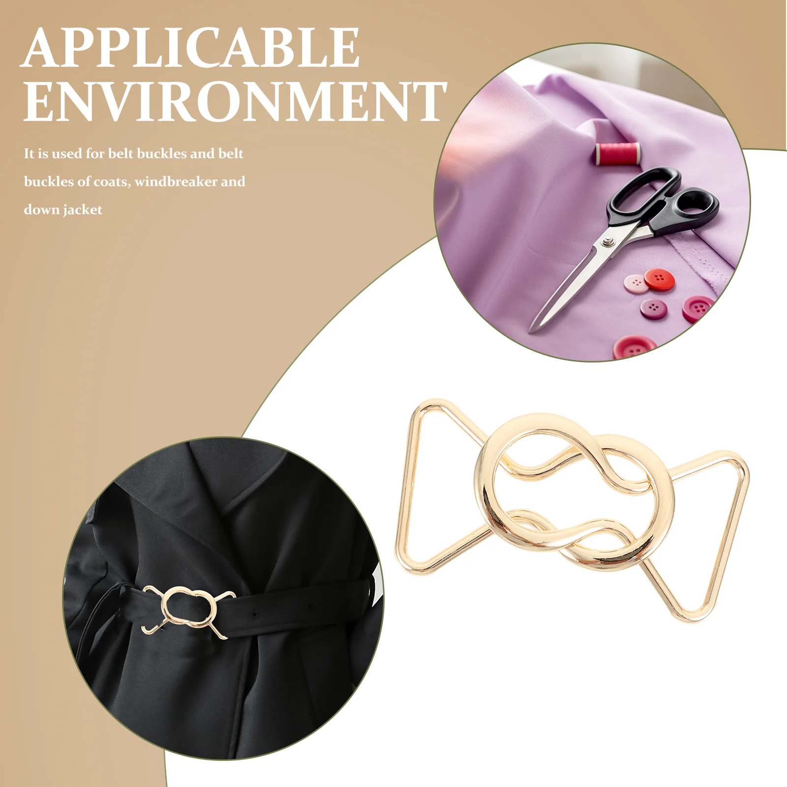 حزام الخصر أبازيم سبيكة Diy بها بنفسك فستان موصل للملابس والاكسسوارات معطف الشتاء مشبك الخياطة الحرفية أداة الحرف اليدوية #6