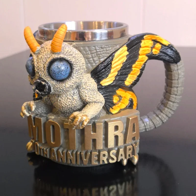 

Новинка в наличии, 3d кофейная кружка Godzila, 70-летие, смоляная чашка, экшн-игрушка, фигурка, коллекционное украшение, домашний рождественский подарок