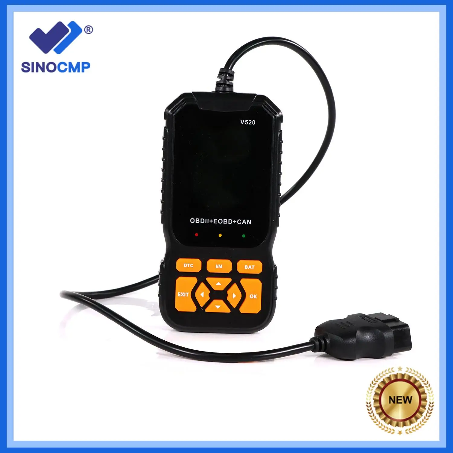 

Профессиональный сканер OBD2, диагностический инструмент, проверка двигателя автомобиля, улучшенная проверка с сбросом OBDII/EOBD для транспортных средств после 1996 года, двойной пользовательский интерфейс
