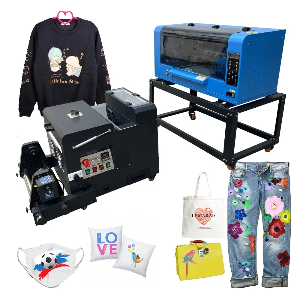 On Time Delivery Dual Head Xp600 I3200 Dtf Xp600 Printer Frame 120Cm 24inch Dtf Printer On Shirts And Fabrics