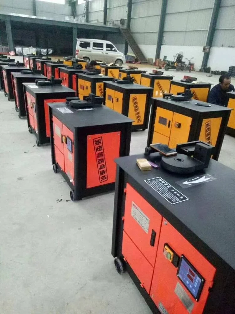 CNC Digital-Control Steel Bar Bender & Automatic Rebar Hoop Bending Machine – Durable, Labor-Saving Solution for Concrete