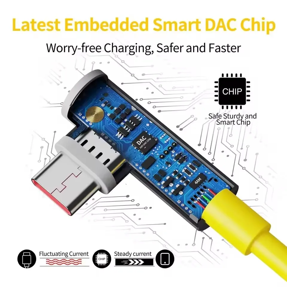 كابل شحن سريع للغاية 120 وات 100 وات 90 وات 67 وات توربو رابيد تايب سي USB لشاومي 15 16 17 برو ماكس ريدمي نوت 12 13 14 POCO X6 OPPO #4