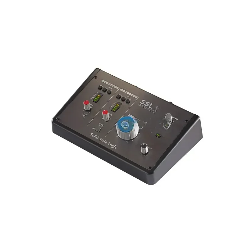 State Logic SSL2 2-In / 2-Out 2 X SSL-Designed Mic Preamps USB 2.0 Bus-Powered Audio Interface Solid