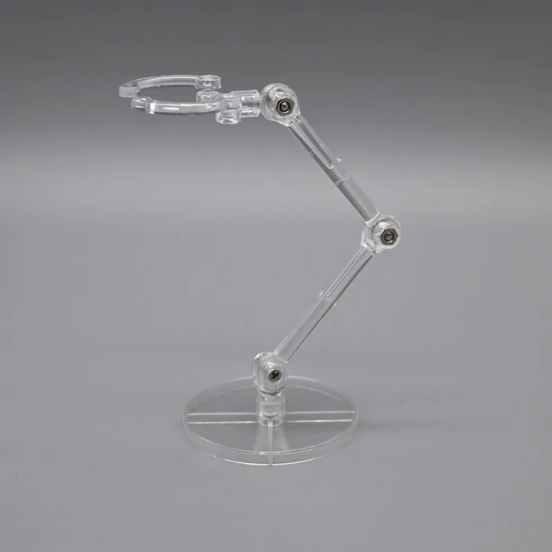 Suporte de Acrílico Transparente para Bonecas BJD Escala 1/12 OB11 GSC YMY SHF Base de Exibição para Coleção de Figuras de Ação