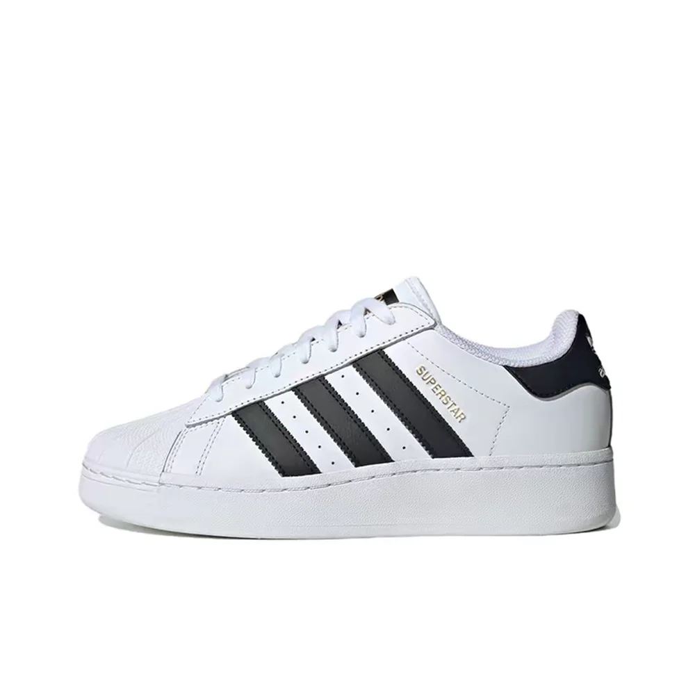 Adidas Originals SUPERSTAR  XLG Black and White Lightweight Wear-resistant Low-top Board Shoes Men's and Women's Models IF9995