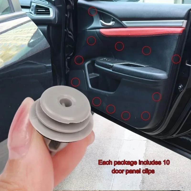 10/20/50pcs Car Door Panel Clip Auto Bumper Fastener Rivet Clips Car Fender Dashboard Door Clip Panel Retainer for BMW