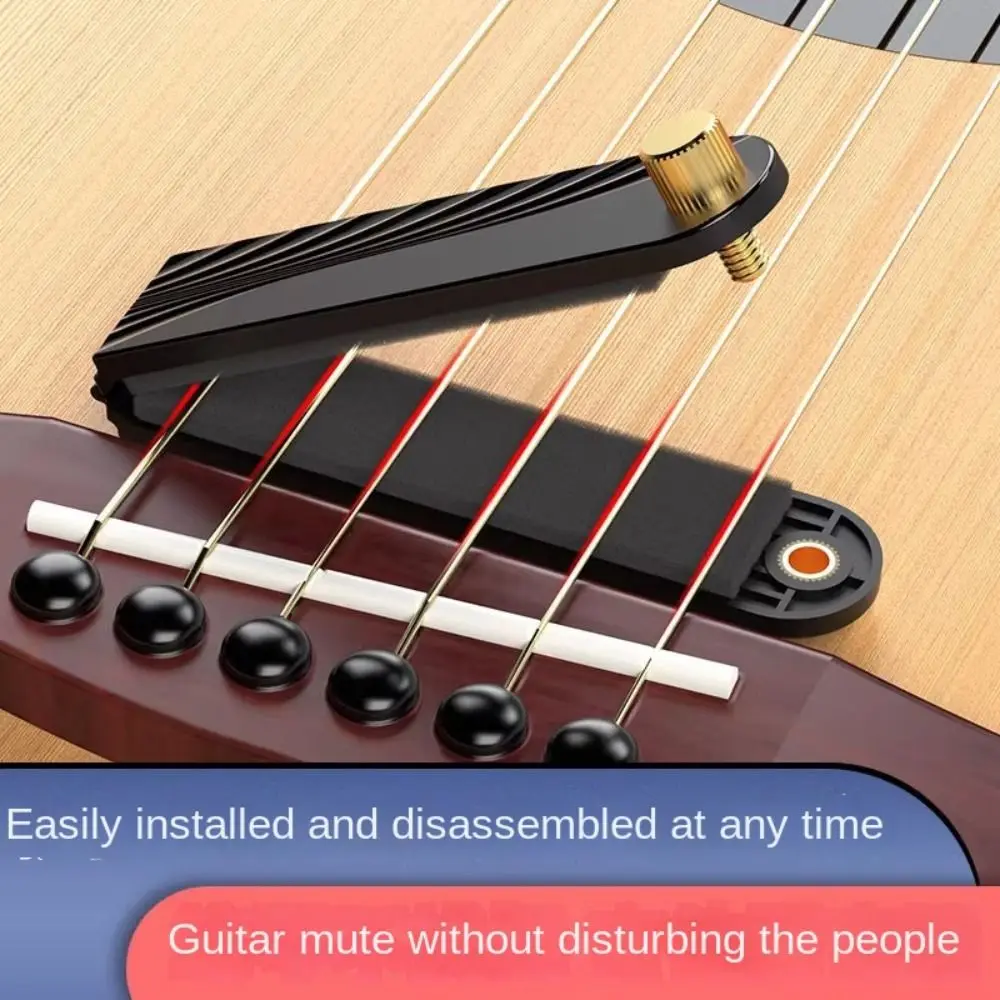 Pin Puller Design Guitar Capo with Silicone Pad with Pick Holder Guitar Tuning Clip Universal Portable Guitar Quick Change Clamp