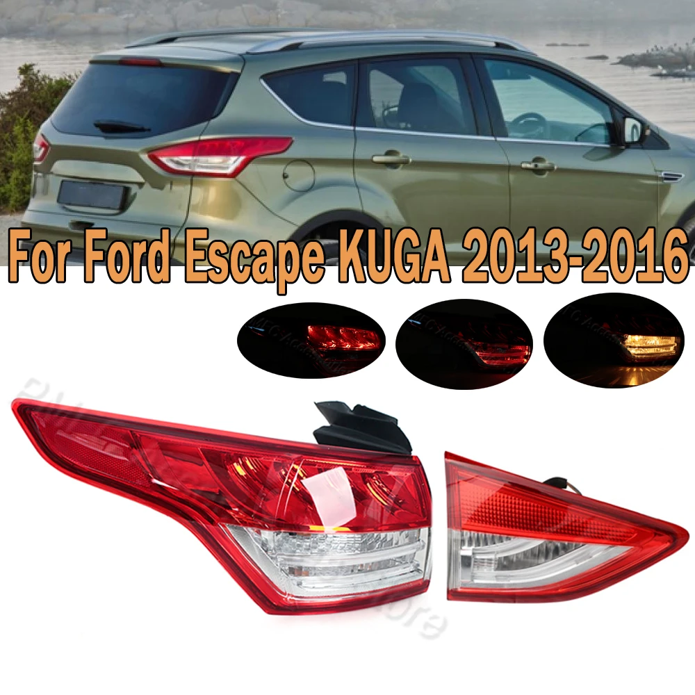 

Tail Light Fit For Ford Escape 2013 2014 2015 2016 Rear Turn Signal Light Driving Brake Stop Warning Fog Lamp Car Accessories