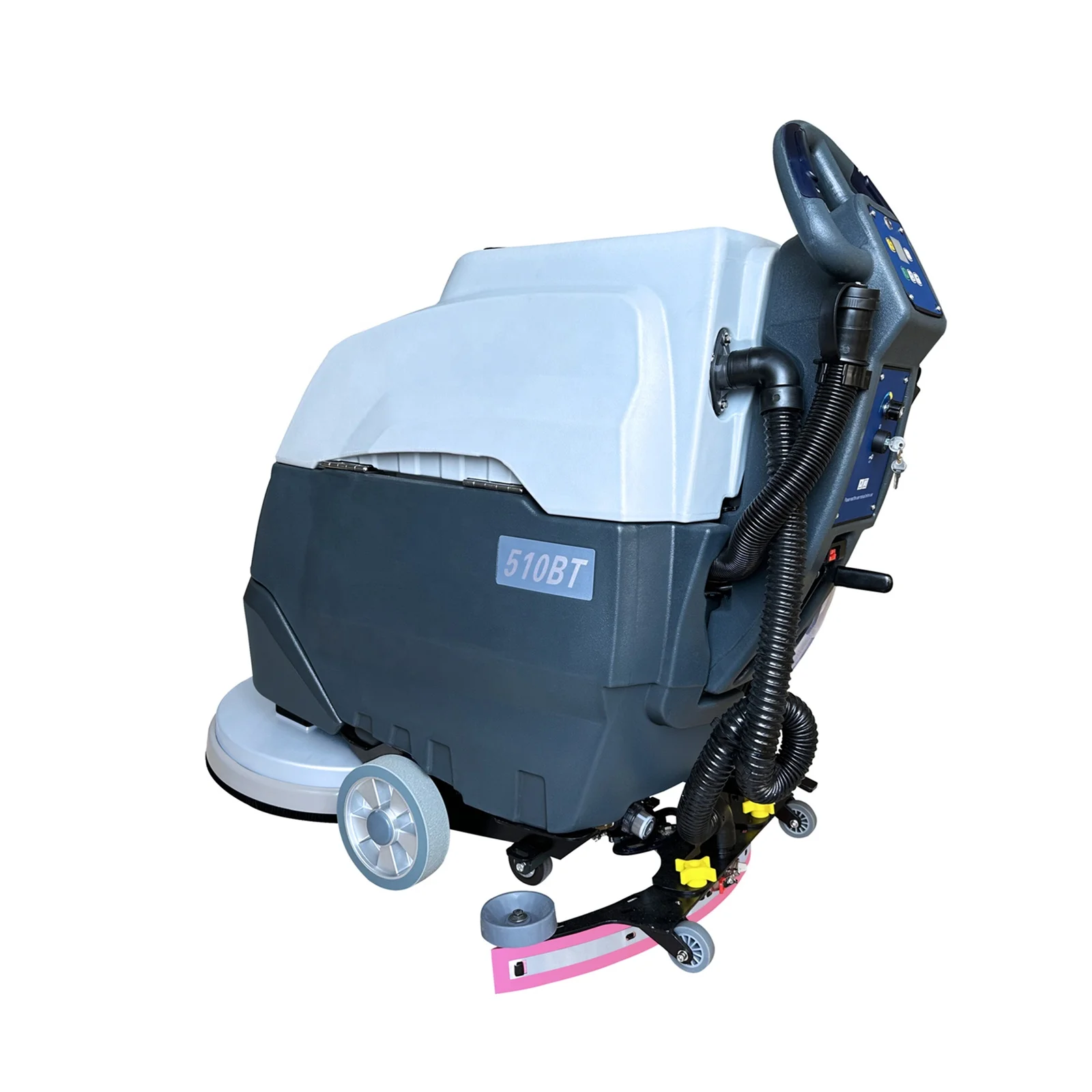 MLEE-510BT Floor Scrubber Dryer Self Propelled 20 Inch Epoxy Warehouse Walk Behind Floor Scrubber