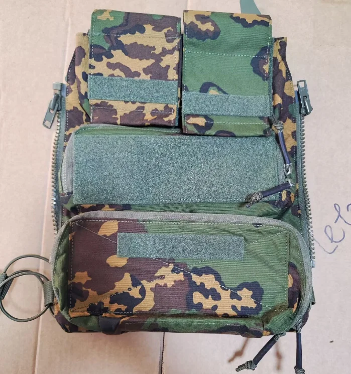 Russian SS Let Camouflage Vest Back Panel Bag For Avs Jpc