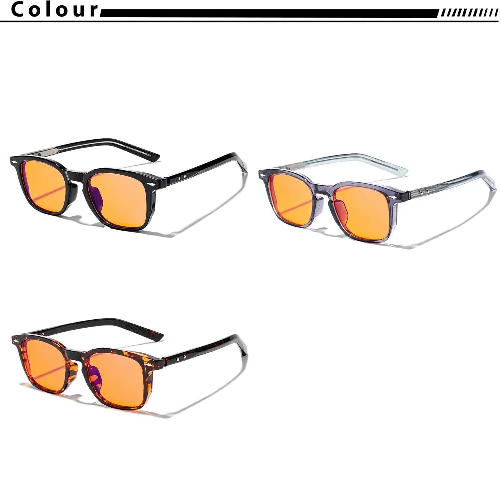 CATERSIDE Herren-Gaming-Brille mit 99% Anti-Blaulicht TR-90 Quadratischem Rahmen AR Antireflexbeschichtung Gaming-Brille Augenschutz – Detail 1