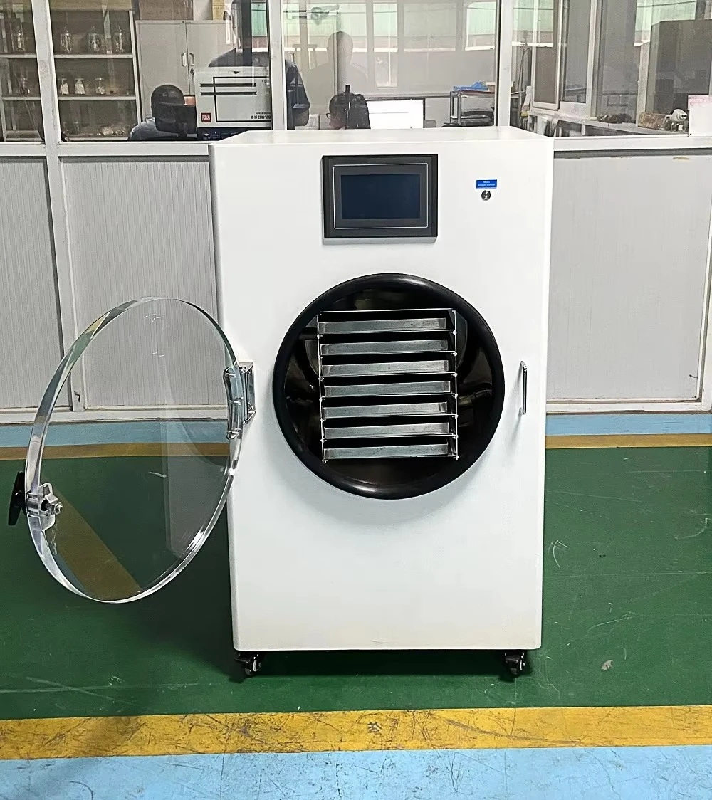 20kg  7 Shelf Mini  Small Home  Henan  Mini Large  Food Lyophilizer Flowers  Freeze-dryer Machine for Candy 20kg view 2