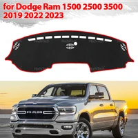Para Dodge Ram 1500 2500 3500 2019 2022 2023 cubierta antideslizante para salpicadero almohadilla protectora accesorios de coche alfombra parasol