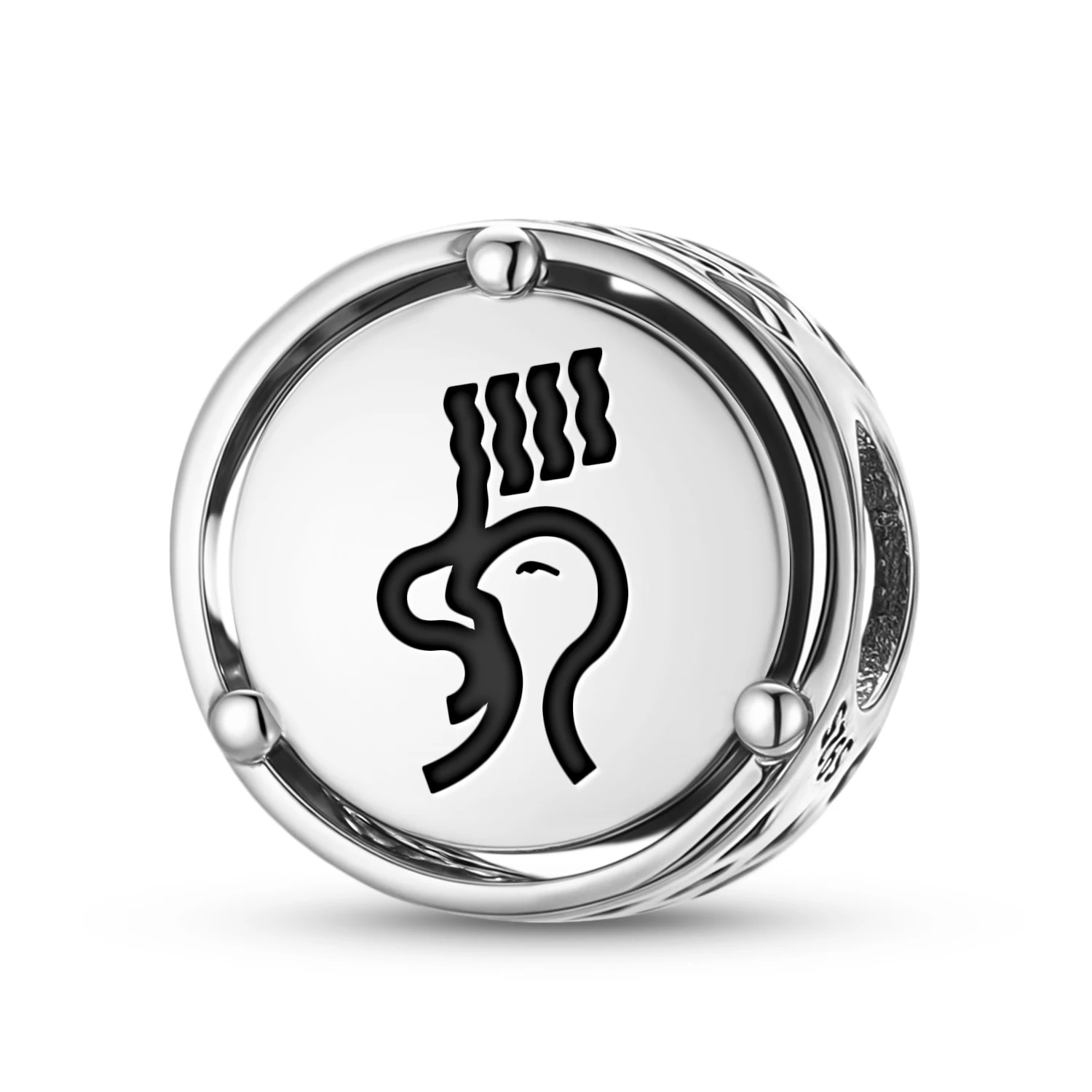 

Lakota Sioux Wakan 925 Sterling Silver Symbol Charm Fit Original Bracelet Diy Jewelry Accessories Family Bead