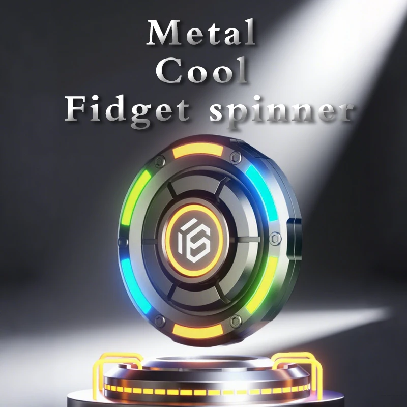 1. فيدجيت سبينر، لعبة سبينر يدوية مضادة للإجهاد للبالغين والأطفال، ألعاب حسية للتوحد ADHD، مخلص تركيز معدني #3