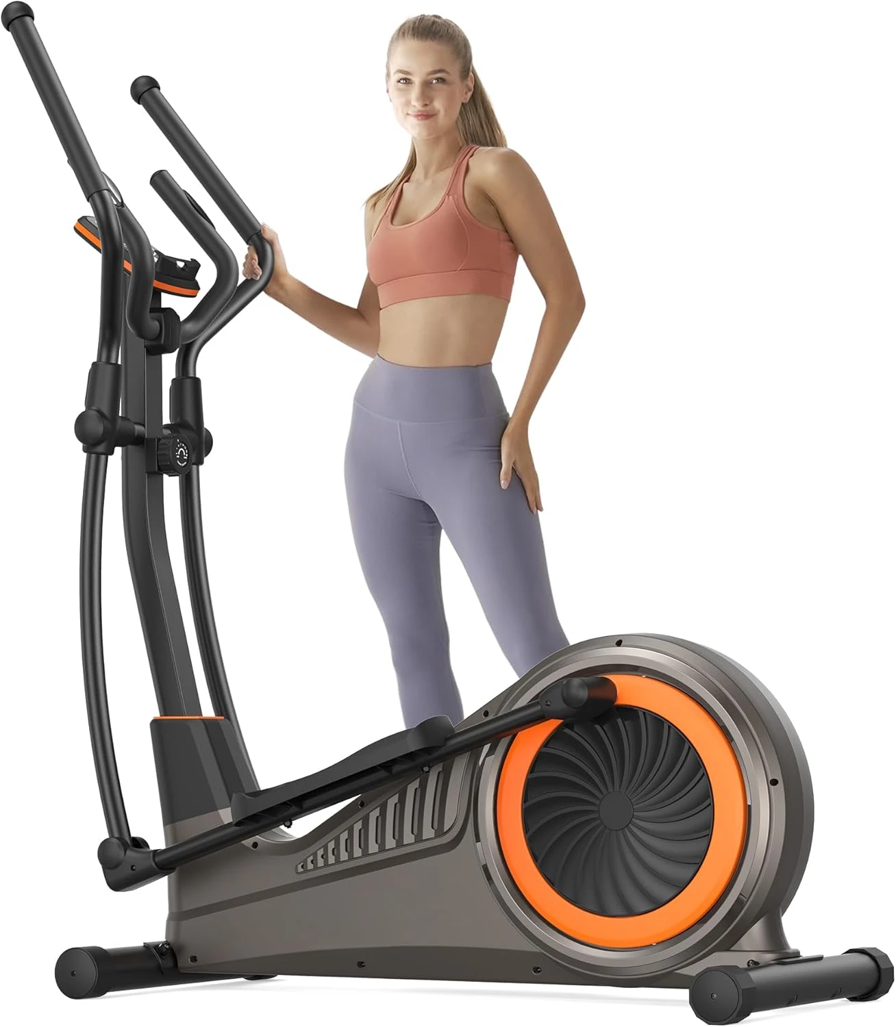 Elliptical Machine, Elliptical Exercise Machine for Home with Hyper-Quiet Magnetic Driving System, Elliptical Trainer