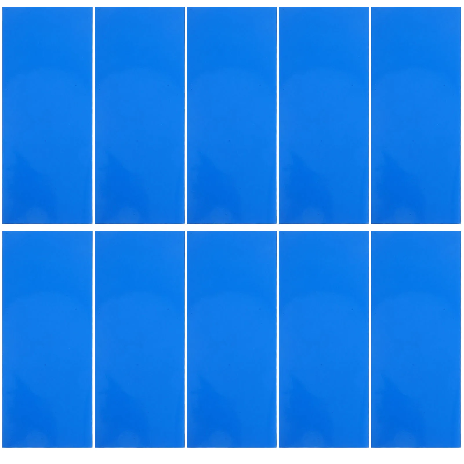 

10Pcs Swim Pool Repair Patches Self-Adhesive PVC Waterproof Patch Kit for Inflatable Swim Rings Air Beds Quick Repair