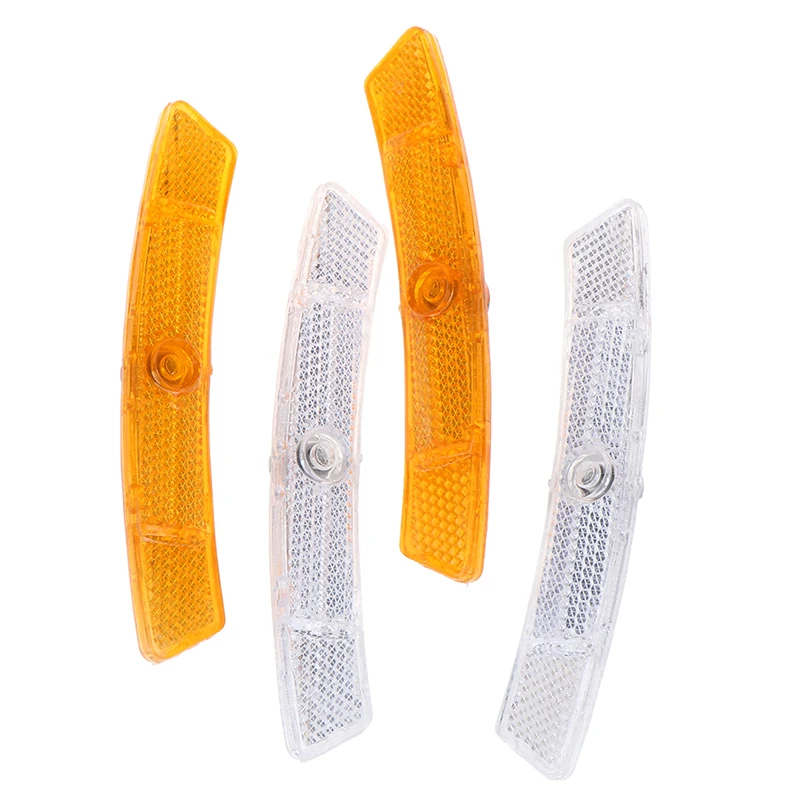 2pcs Bicycle Spoke Reflector Safety Warning Light Wheel Rim Reflective Light Bicycle Safety Decorative Accessories