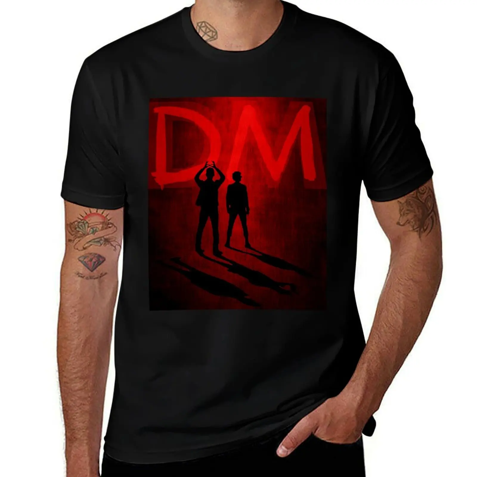 

Depeche Mode Collection 215 T-Shirt Large Size Basic Casual T-Shirt