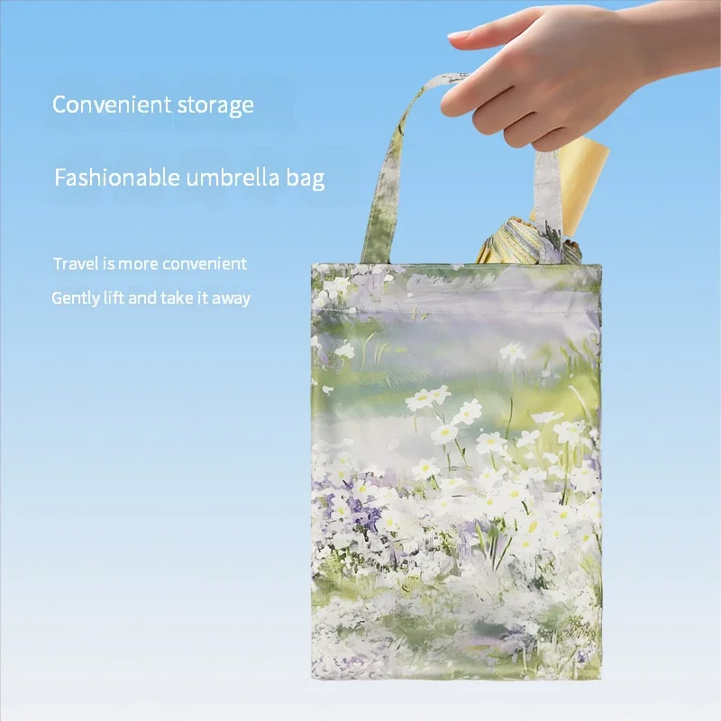 High-value 16-bone Manual Sun Umbrella for Women's Sun Protection Ultraviolet Rain Dual-purpose Umbrella Color Glue Folding Oil