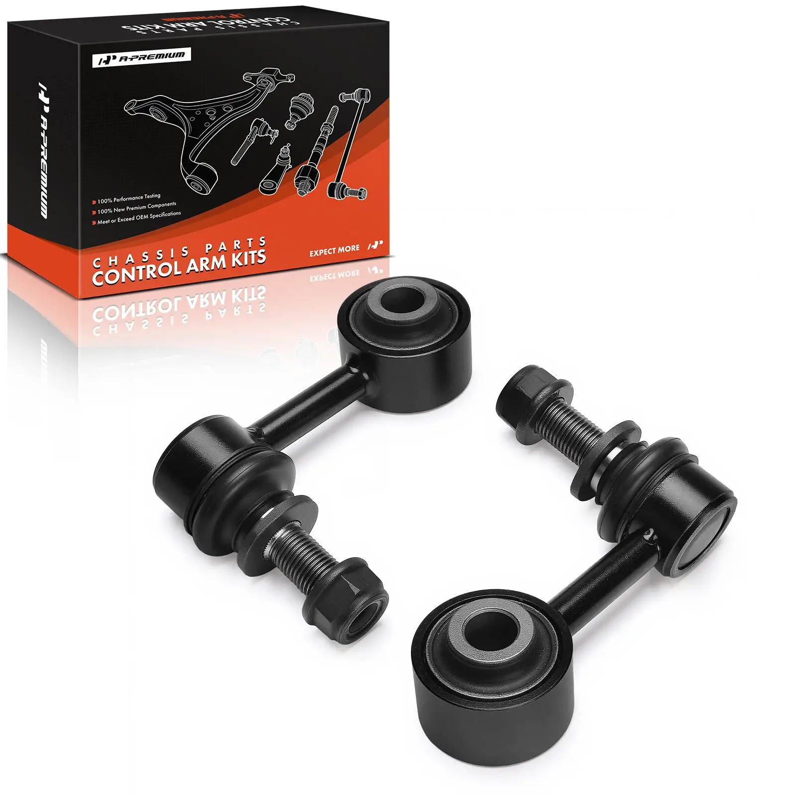 A-Premium 2x Front Left & Right Stabilizer Sway Bar Link for Toyota Tundra 2007-2021 Sequoia 2008-2022 488200C010 TXMS86870