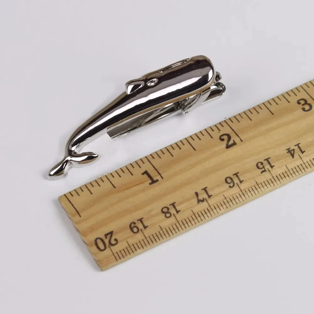 مجوهرات لطيف اللحية التعادل كليب السادة أنيق ربطة العنق بار المشبك كليب دبوس المراسي صيد السمك ريشة شكل متعدد الوظائف المشبك #2