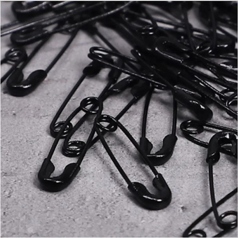 

1000Pcs/Lot Safety Pins for Jewelry Making, Metal Clips Knitting Stitch Marker Tag Pins Gourd Shape DIY Supplies Accessories
