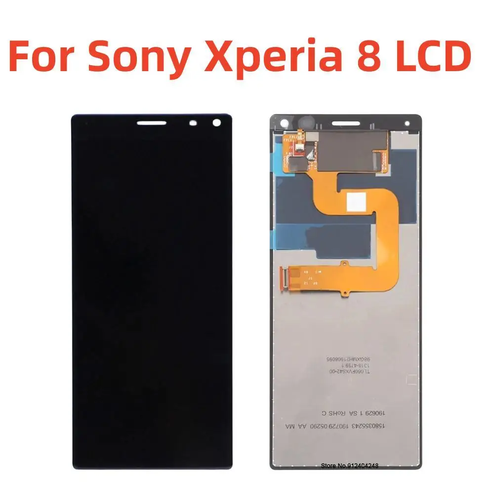 

ЖК-дисплей для Sony Xperia 8, ЖК-дисплей, сенсорный экран, дигитайзер в сборе для Sony X8, запасные части для ЖК-дисплея