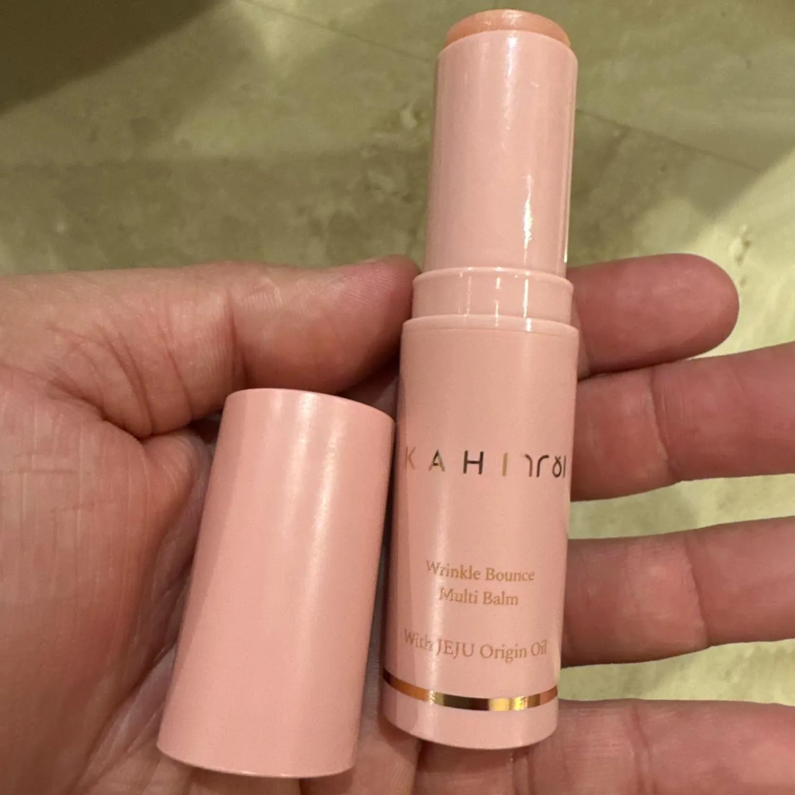 KAHI Wrinkle Bounce Multi Balm Stick PDRN Collagen Wrinkle Stick Hydrating Lip Balm Eye Cream Neck Cream Firming Skin Care