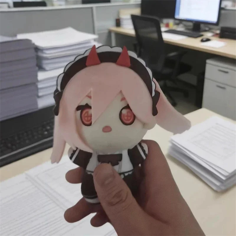 Chainsaws Man Power Plush Doll 10cm Printed Mini Charm Kawaii Keychain For Teens Girls Backpack Clip Desk Decor Gift