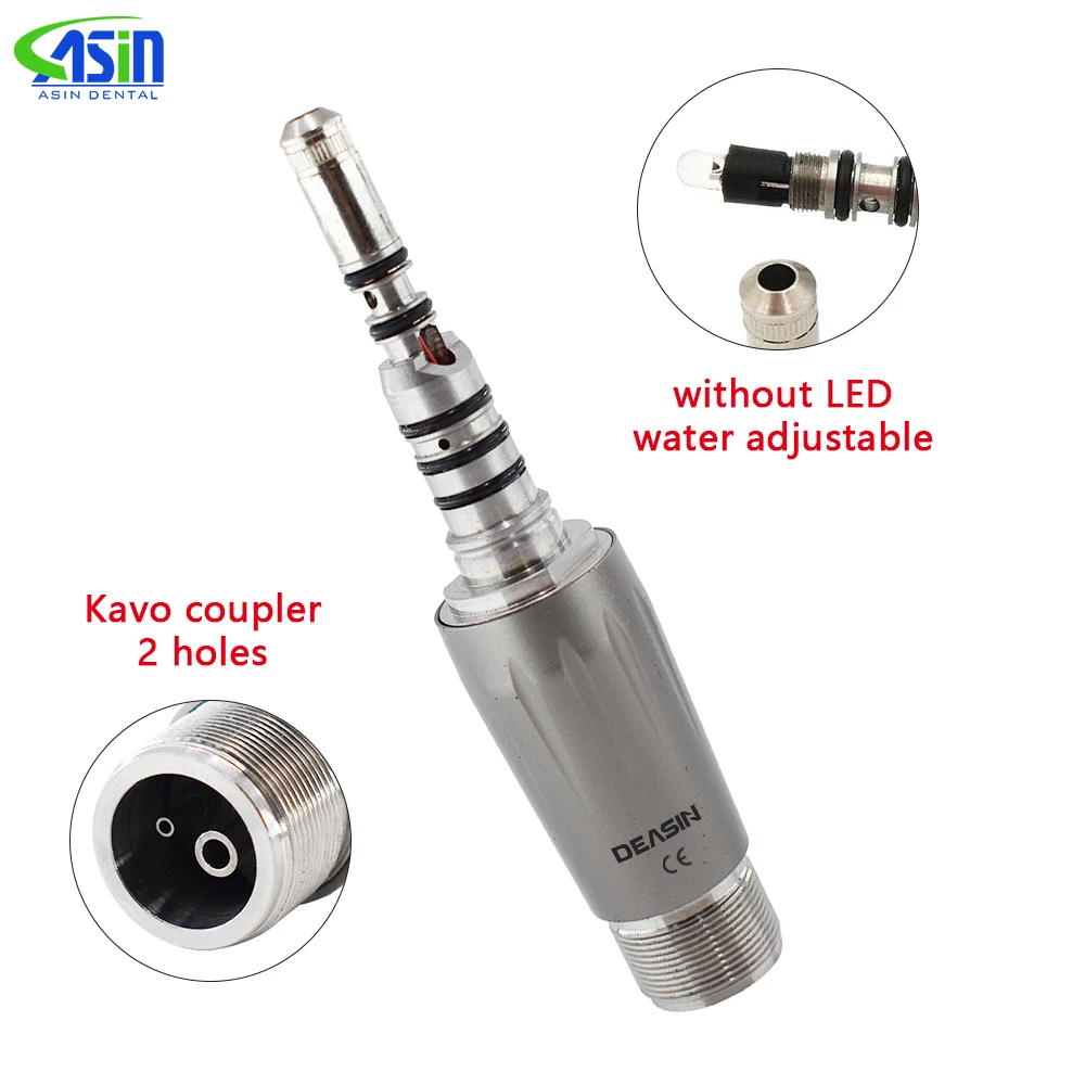 1pcs Dental Quick Coupler Coupling Fit Kavo Fiber Optic Handpiece 4Hole/6Hole Dentistry tools