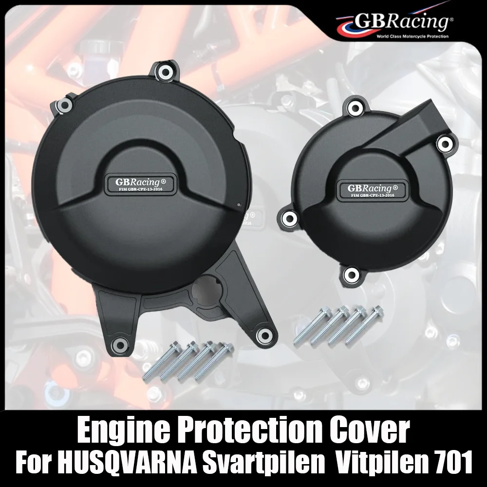 

For HUSQVARNA Svartpilen / Vitpilen 701 2018-2020 701 ENDURO 2016-2020 2019 701 SUPER MOTO 2015-2023 Engine Protection Cover