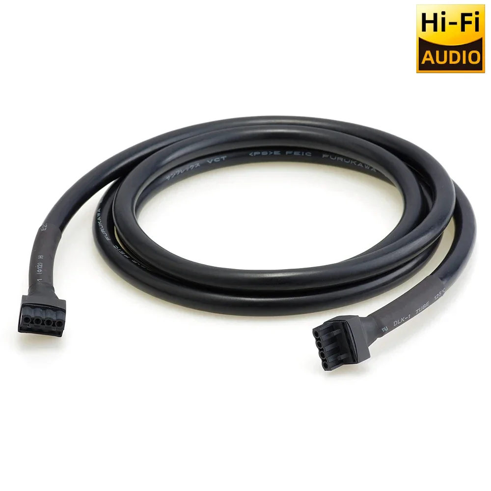 ▲For Kali Audio LP-UNF Speaker Interconnect Power Cable, 4 × 1.25 Mm² OFC Copper， 4-Pin Connector, 11 Mm Flexible PVC Jacket