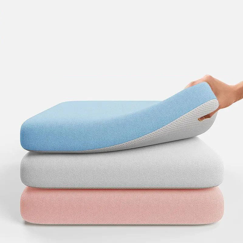 

Milk Silk Seat Cushion Office Sedentary Chair Back Cushion Student Breathable Stool Household Floor Cushion Home Decor