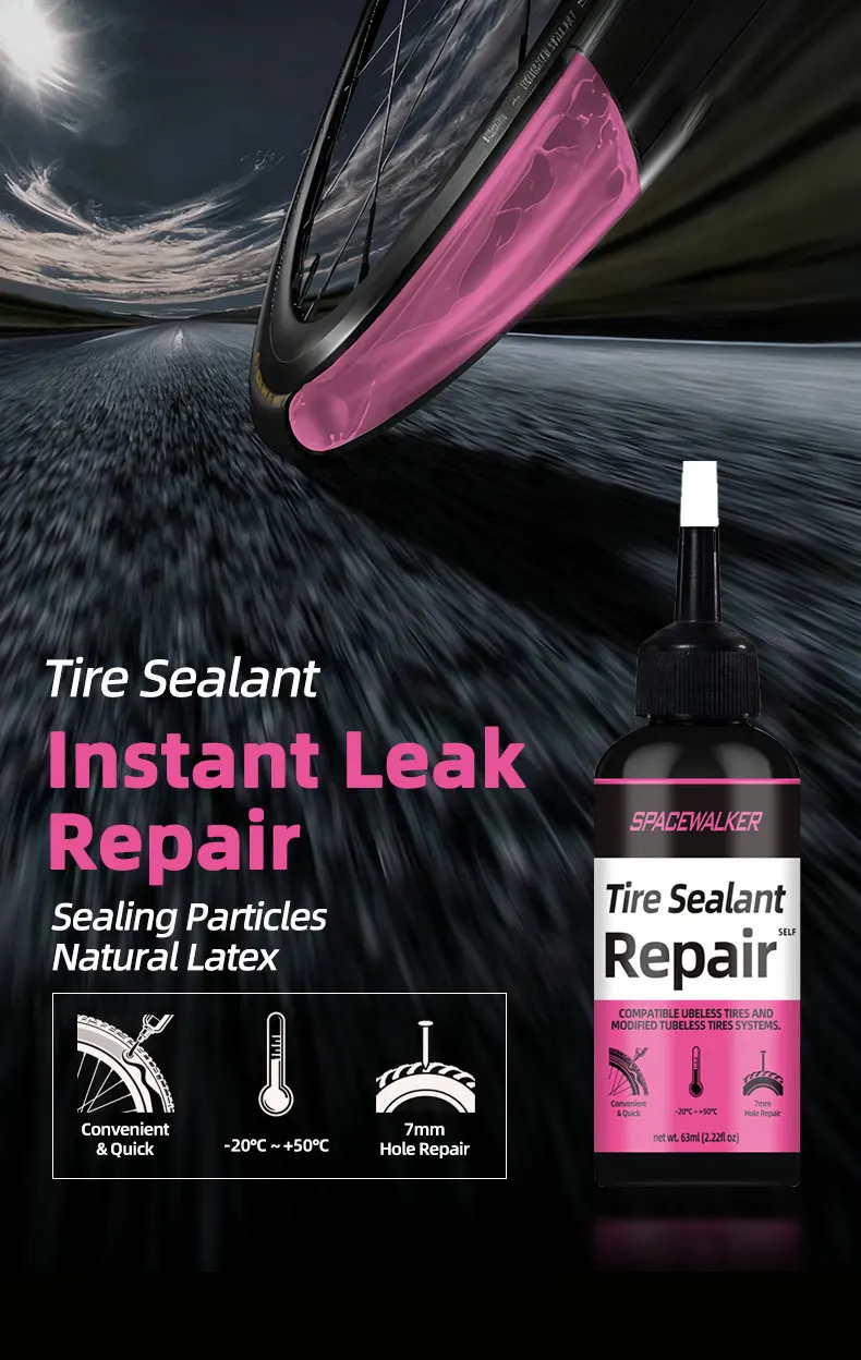 Reifendichtmittel - Endurance Formula Tubeless Fahrradreifendichtmittel | Langlebig, schnelle Abdichtung | für MTB, Rennrad, CX und Gravel Fahrrad – Detail 2