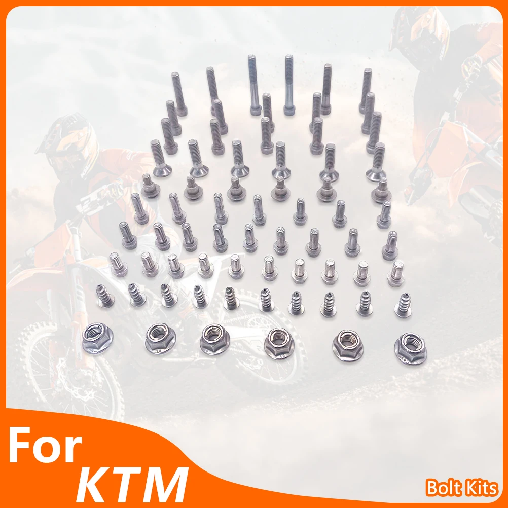 

OTOM Motorcycle M6 M8 Full Repair Screws Bolts Kit For KTM SX SXF XC XCF XCW EXC EXCF Off-road Pit Dirt Bikes Accessories Parts