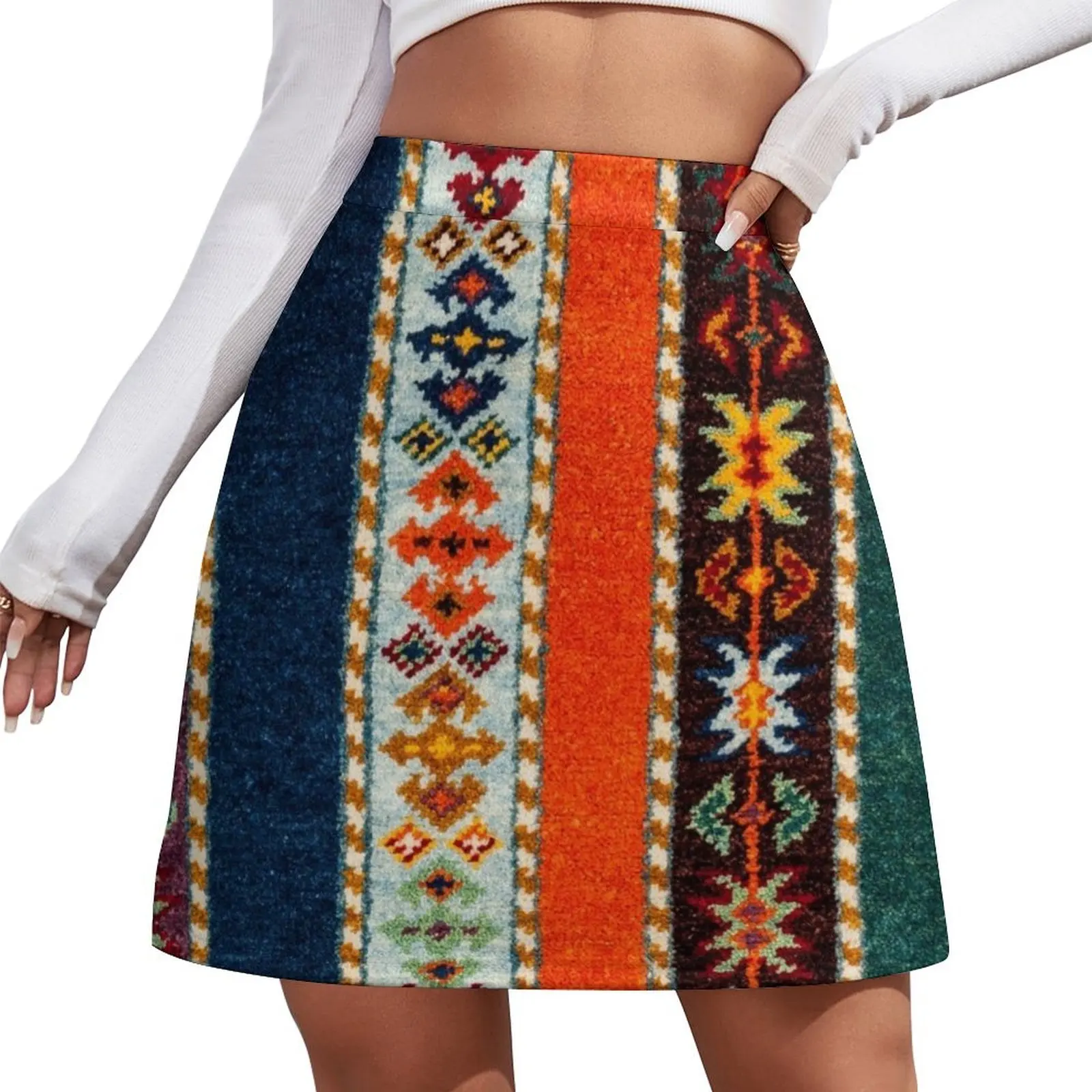 

Persian rugs carpet Mini Skirt sexy skirt midi skirt for women Mini