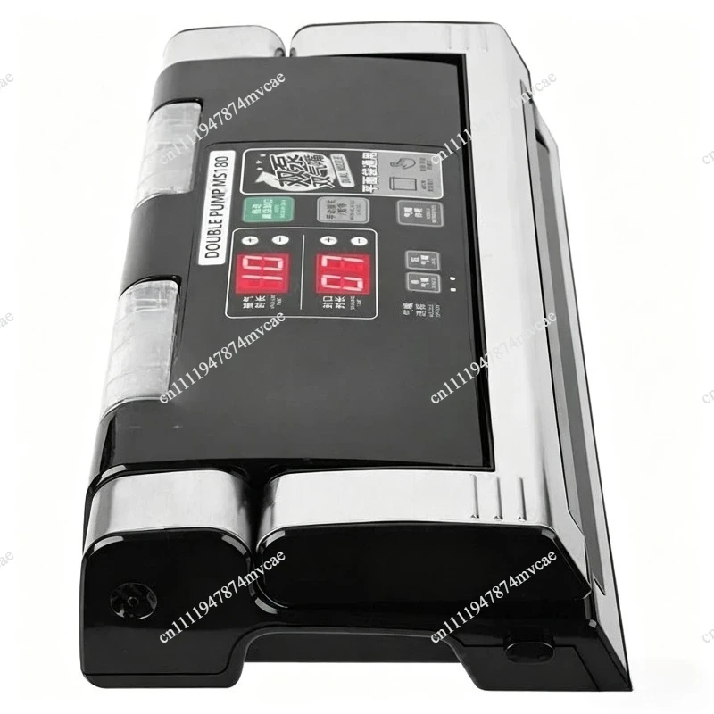 Home Appliances 250W Commercial Plastic Sealed Fresh-keeping Machine Dry and Wet Dual Vacuum Pump Food Packaging Machine 220V/11