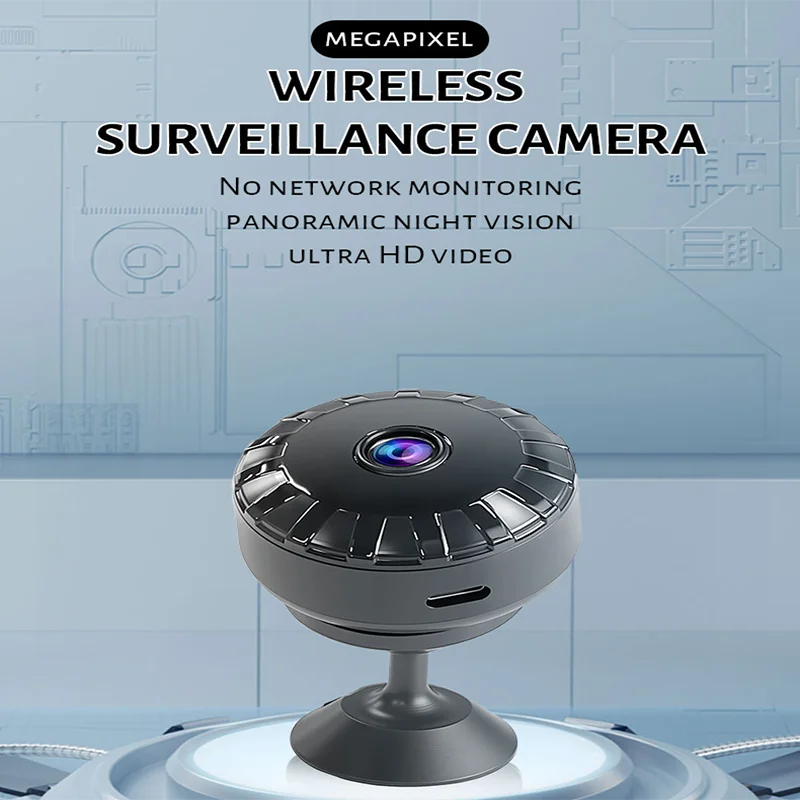 

Камера A15 1080P HD Wi-Fi Беспроводная видеокамера ночного видения с обнаружением движения Домашняя видеокамера безопасности Аудио-видео рекордер