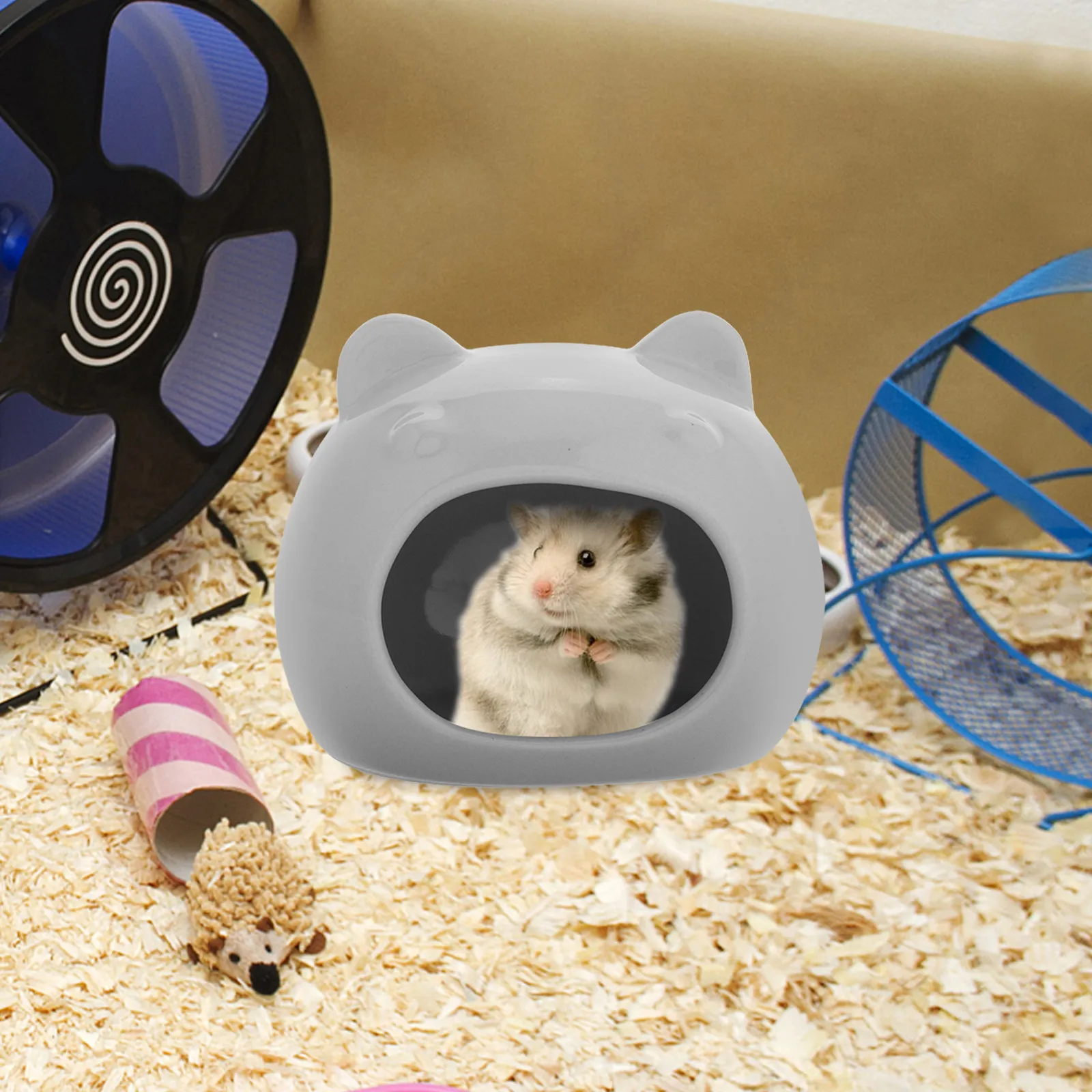 Tempat Persembunyian Hamster K - Hide Cave Ceramic ulasan dan harga