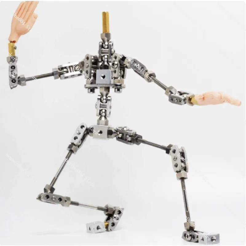 

Upgraded Version Pro3.0 Professional Stop Motion Animation Stainless Steel Wear-resistant Flexible Puppet Skeleton