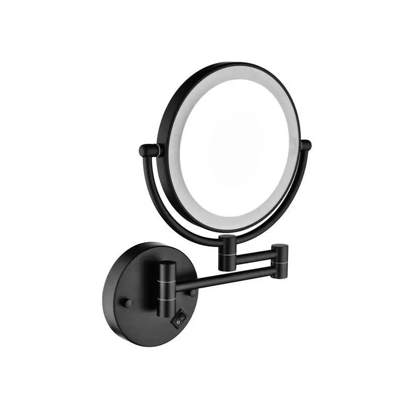 

Dual-Sided LED Makeup Mirror with Magnification for Vanity Use