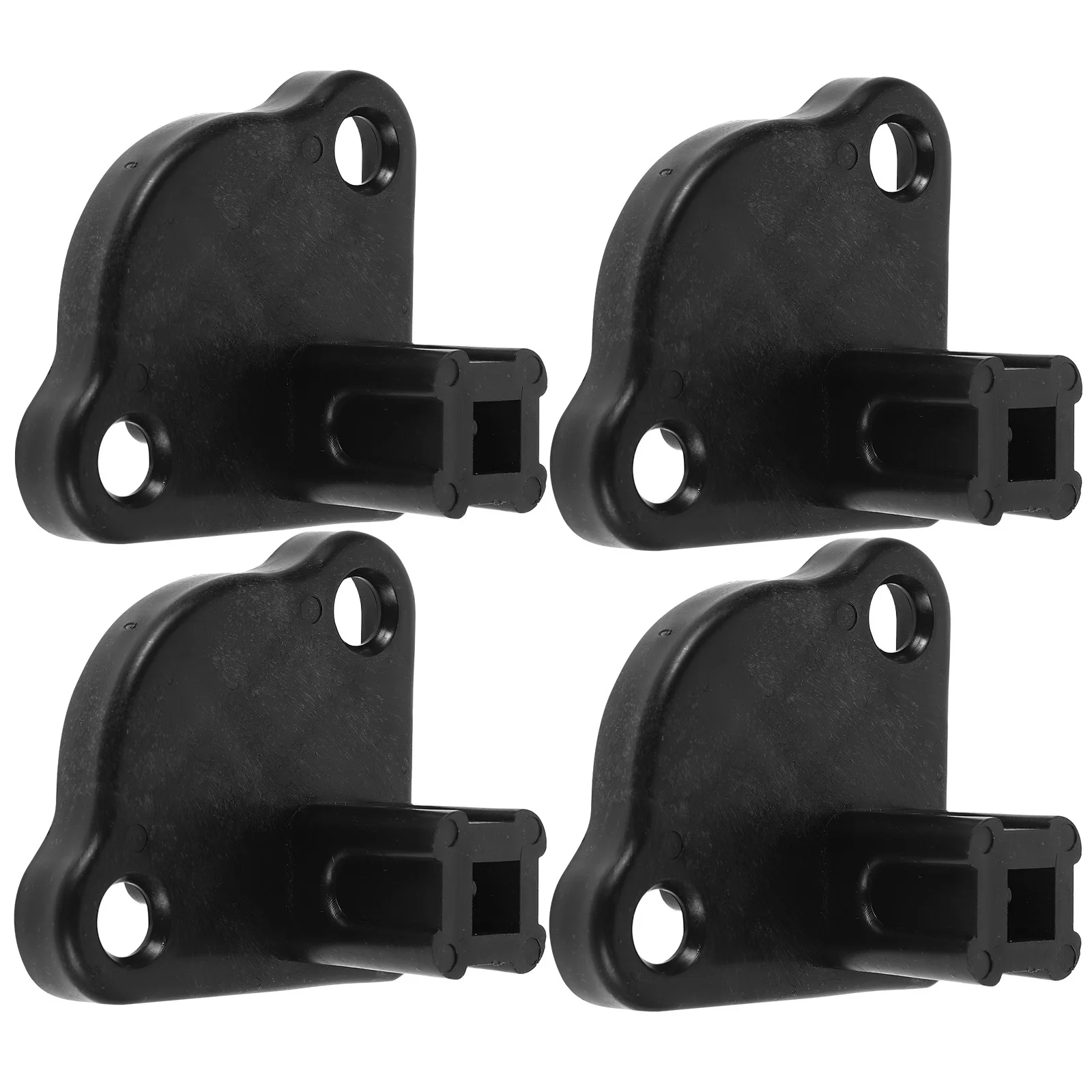 

4pcs Stable Tent Base Bottom Plastic Quick Setup Lightweight Universal Replacement Camping Equipment Rv Trailer Support Compact